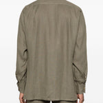 Camicia a maniche lunghe con tasche in verde Kiton - uomo 