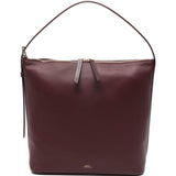 Borsa a spalla Vera in bordeaux A.P.C. - donna 