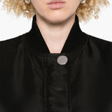 Bomber oversize in twill agape in nero Maxmara sportmax - donna 