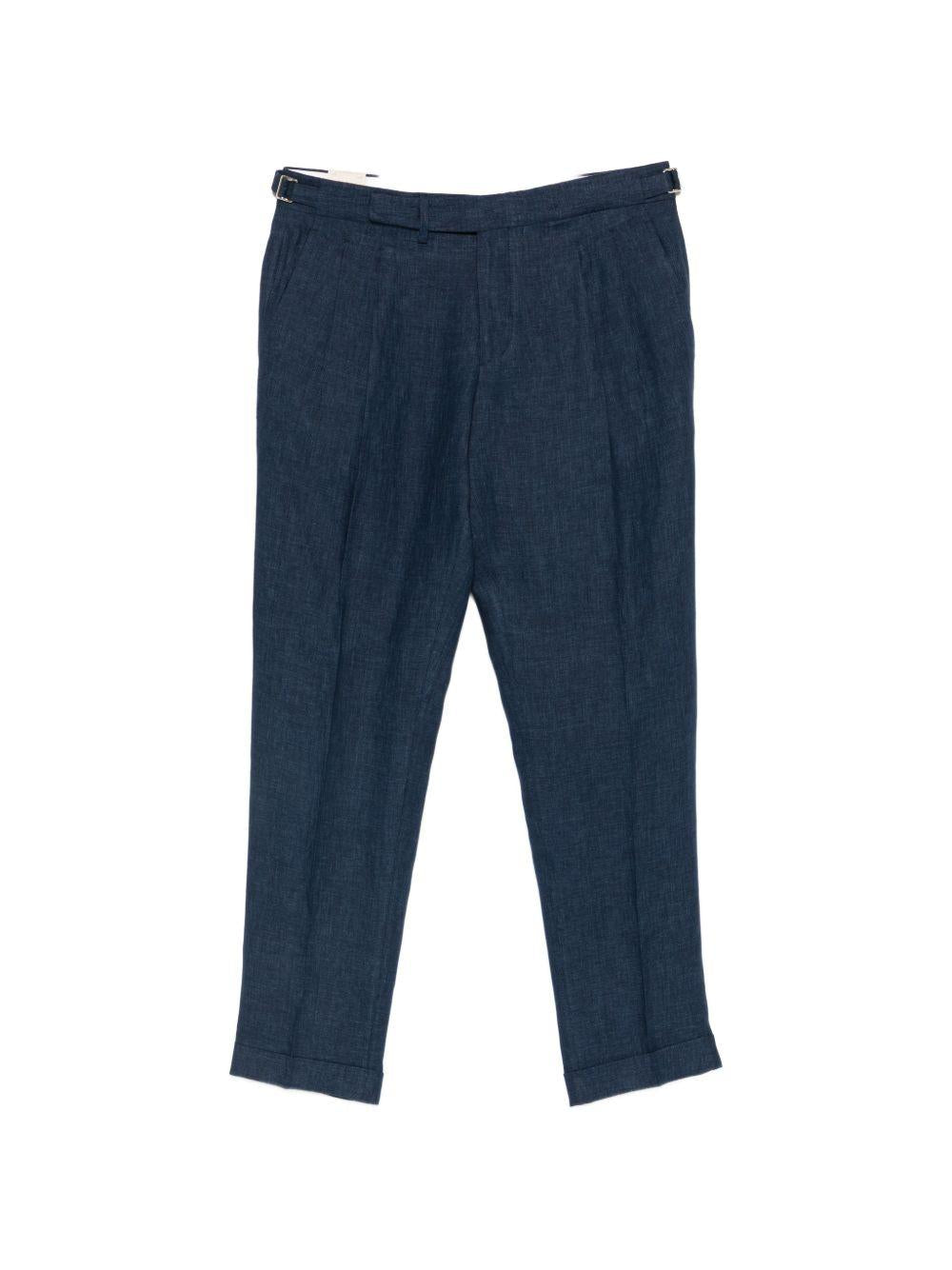 Pantaloni a pieghe con fibbia in blu Briglia 1949 - uomo 