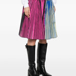 Gonna midi block multicolore Chopova Lowena - donna 