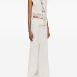 Top in pizzo in avorio Maurizio - donna 