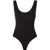 Body opaque con scollatura a u in nero Wardrobe NYC - donna 