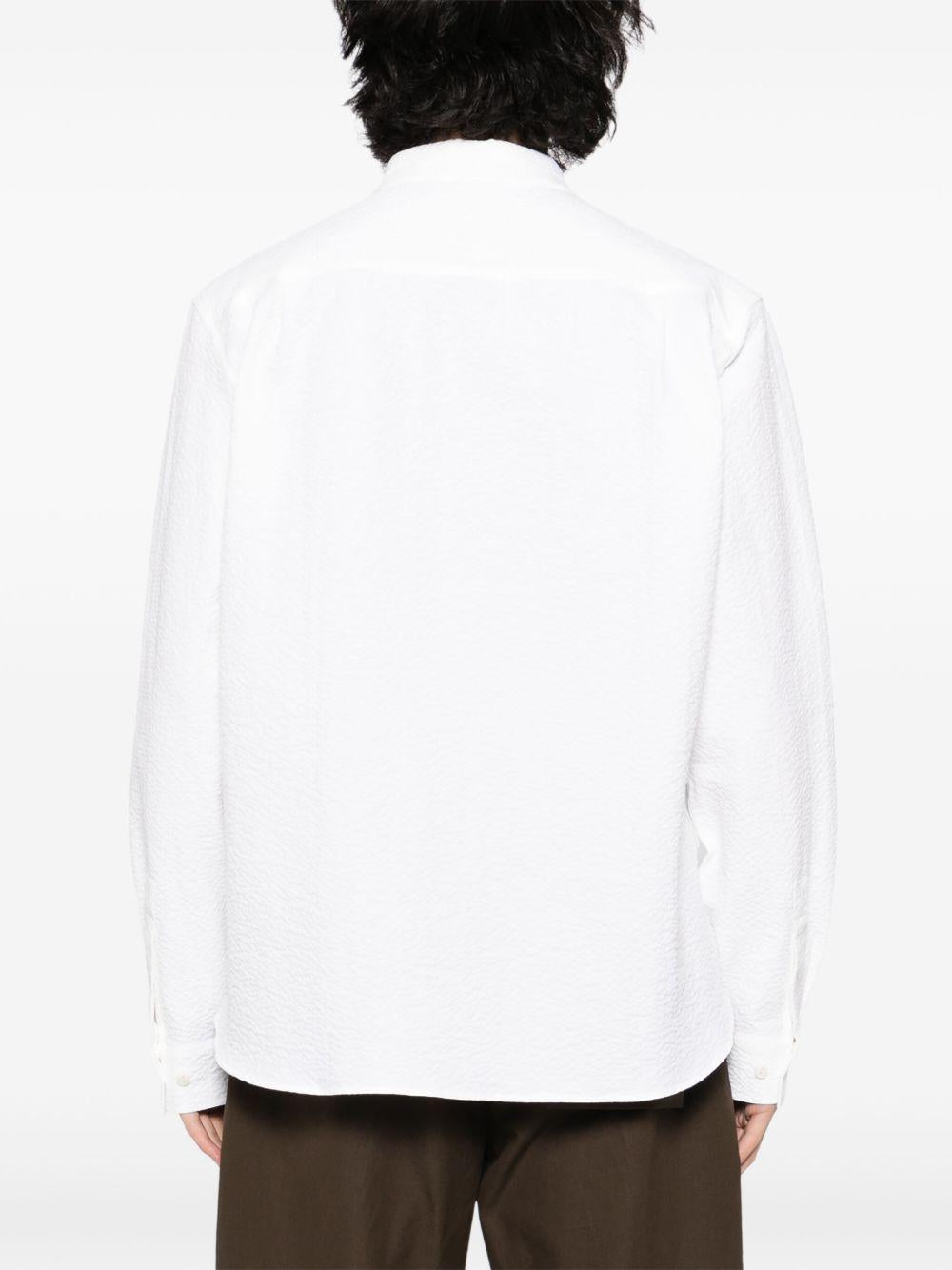 Camicia a maniche lunghe in bianco Ymc - uomo 