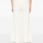 Pantaloni palazzo a gamba larga in bianco Maxmara - donna 