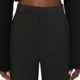 Pantaloni sartoriali a gamba dritta in grigio Rick Owens - donna 