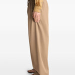 Pantaloni con coulisse in beige LEMAIRE - uomo 