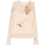 T-shirt Nerine in avorio Max Mara Sportmax- donna 