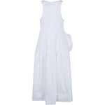Abito midi smanicato in bianco Simone Rocha - donna 