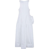 Abito midi smanicato in bianco Simone Rocha - donna 