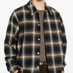 Camicia a quadri multicolore Second layer - uomo 