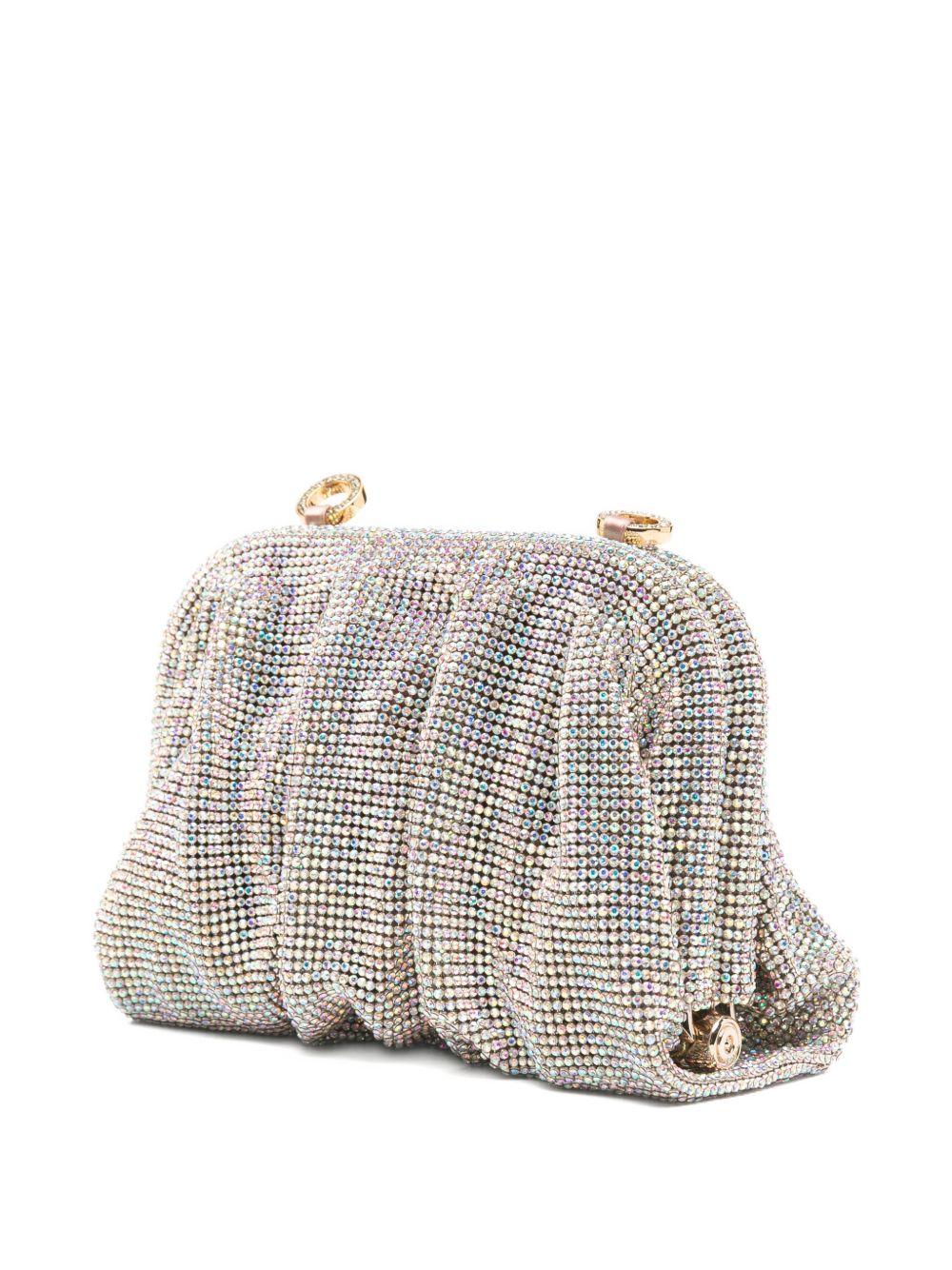 Clutch Venus piccola con cristalli in argento Benedetta Bruzziches - donna 