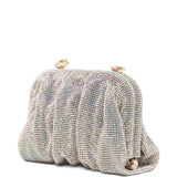 Clutch Venus piccola con cristalli in argento Benedetta Bruzziches - donna 