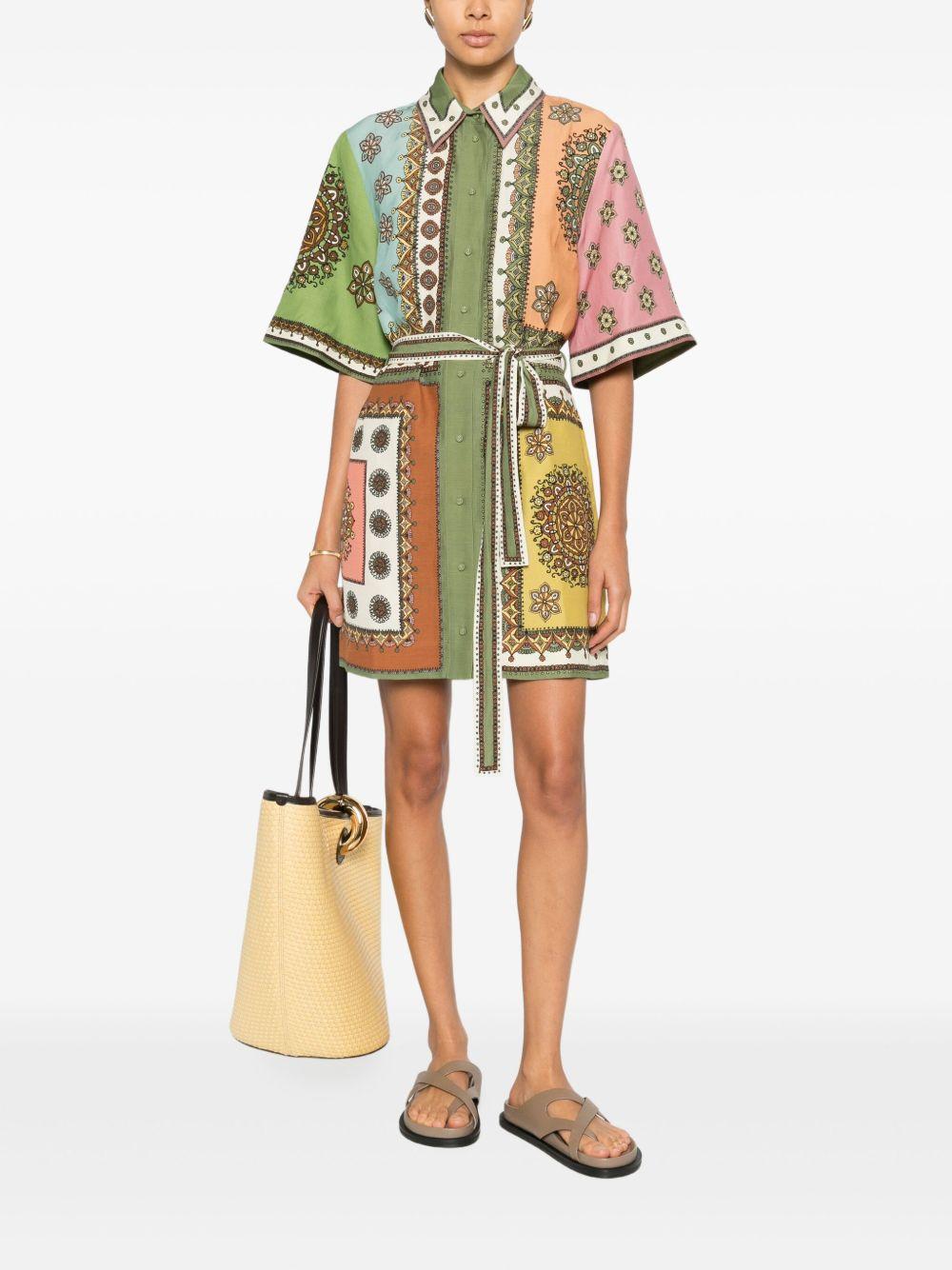 Abito con stampa all-over  multicolore Alemais - donna 