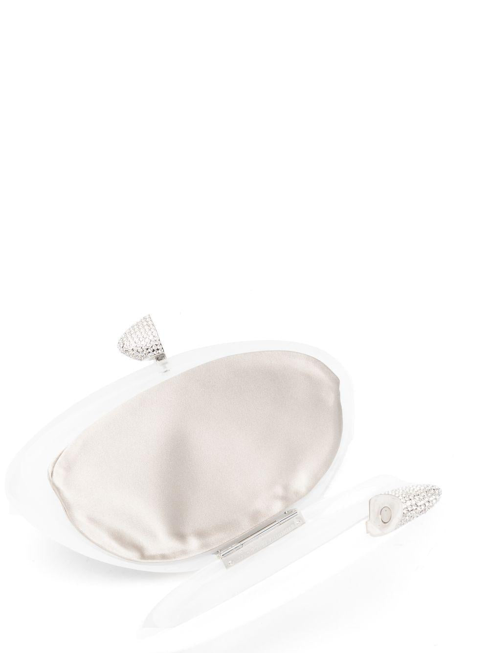 Clutch Armonia in bianco Benedetta Bruzziches - donna 