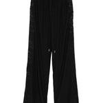 Pantaloni con coulisse in nero Ermanno scervino - donna 