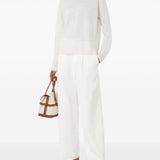 Top a maniche lunghe fervore in bainco 's maxmara - donna 