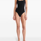 Costume da bagno arnaque con scollo quadrato in nero Eres - donna 