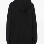 Felpa con stampa in nero Moschino - donna 