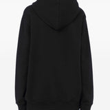 Felpa con stampa in nero Moschino - donna 