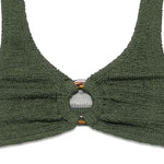 Bikini due pezzi nadine in verde Hunza g - donna 