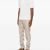 Polo Adrian in bianco John smedley - uomo 