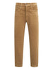 Jeans a coste in marrone R13 - donna