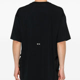 T-shirt con logo e dettaglio in nero Oakley - uomo 