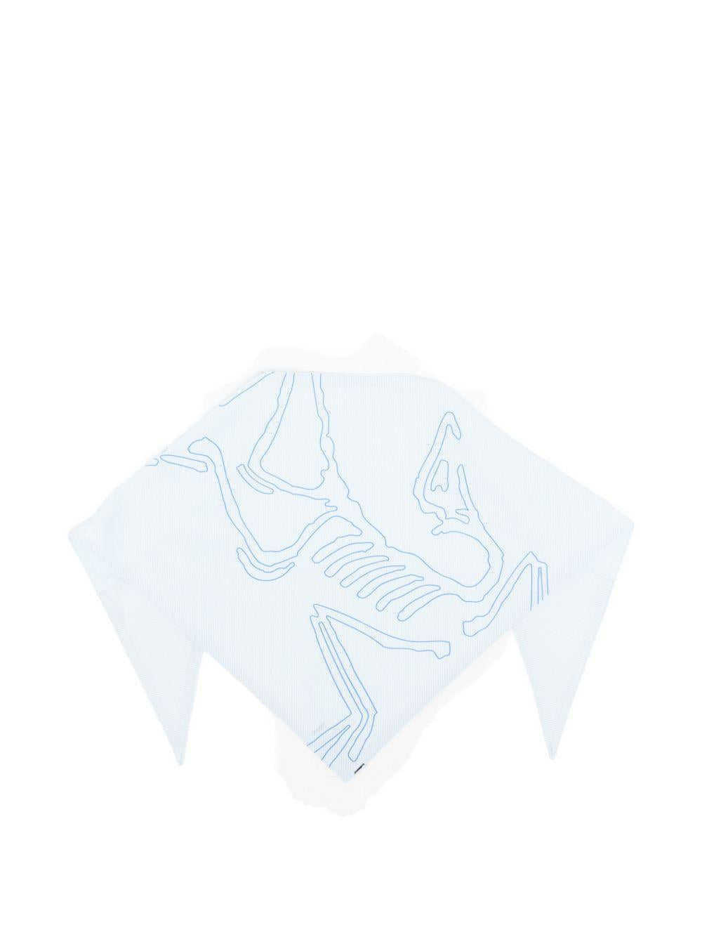 Bandana sinsolo in celeste Arc'teryx - uomo 