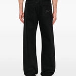 Jeans le-de-nimes droit in nero Jacquemus - uomo 