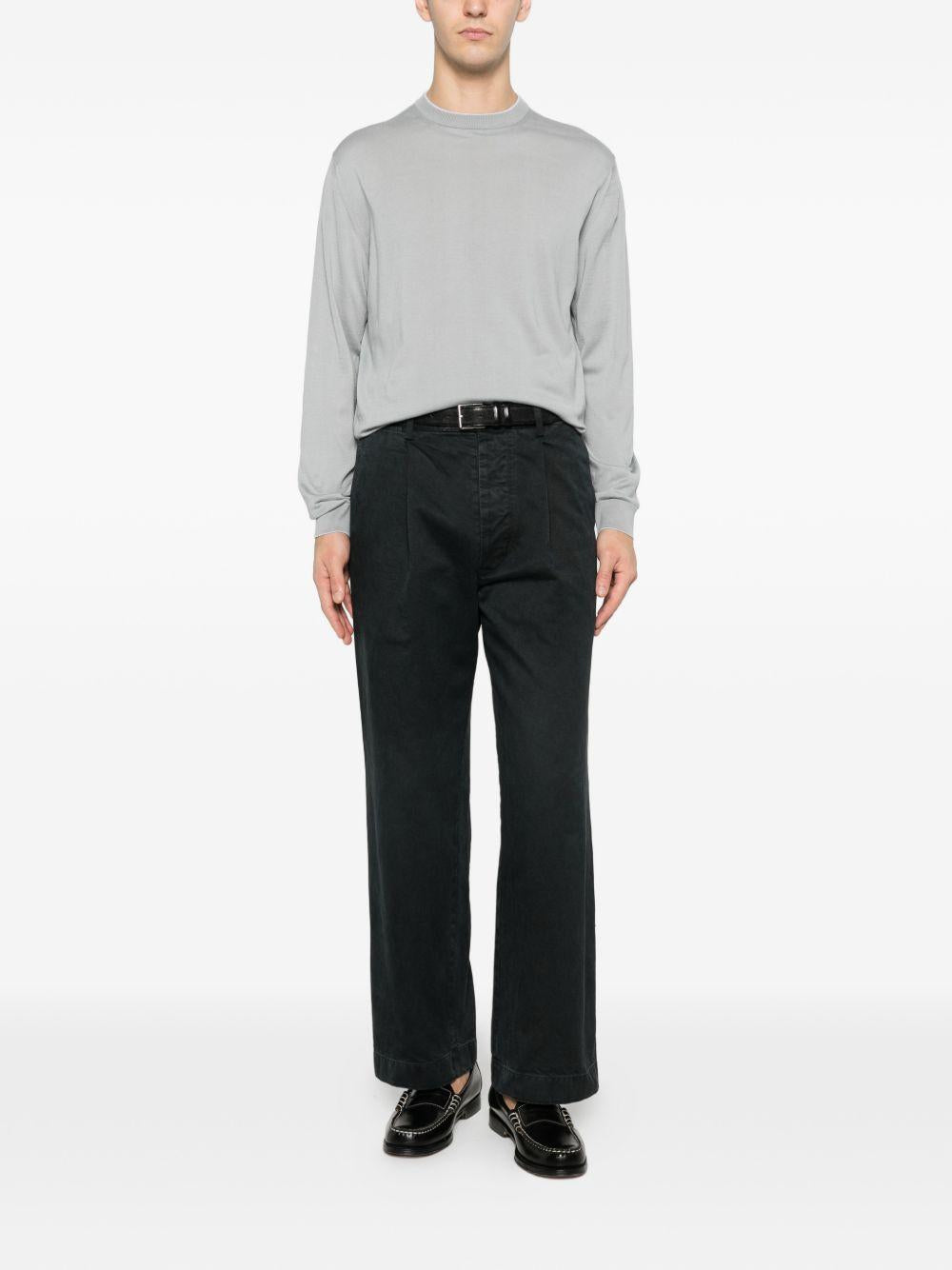 Maglia con design a strati in grigio Eleventy - uomo 