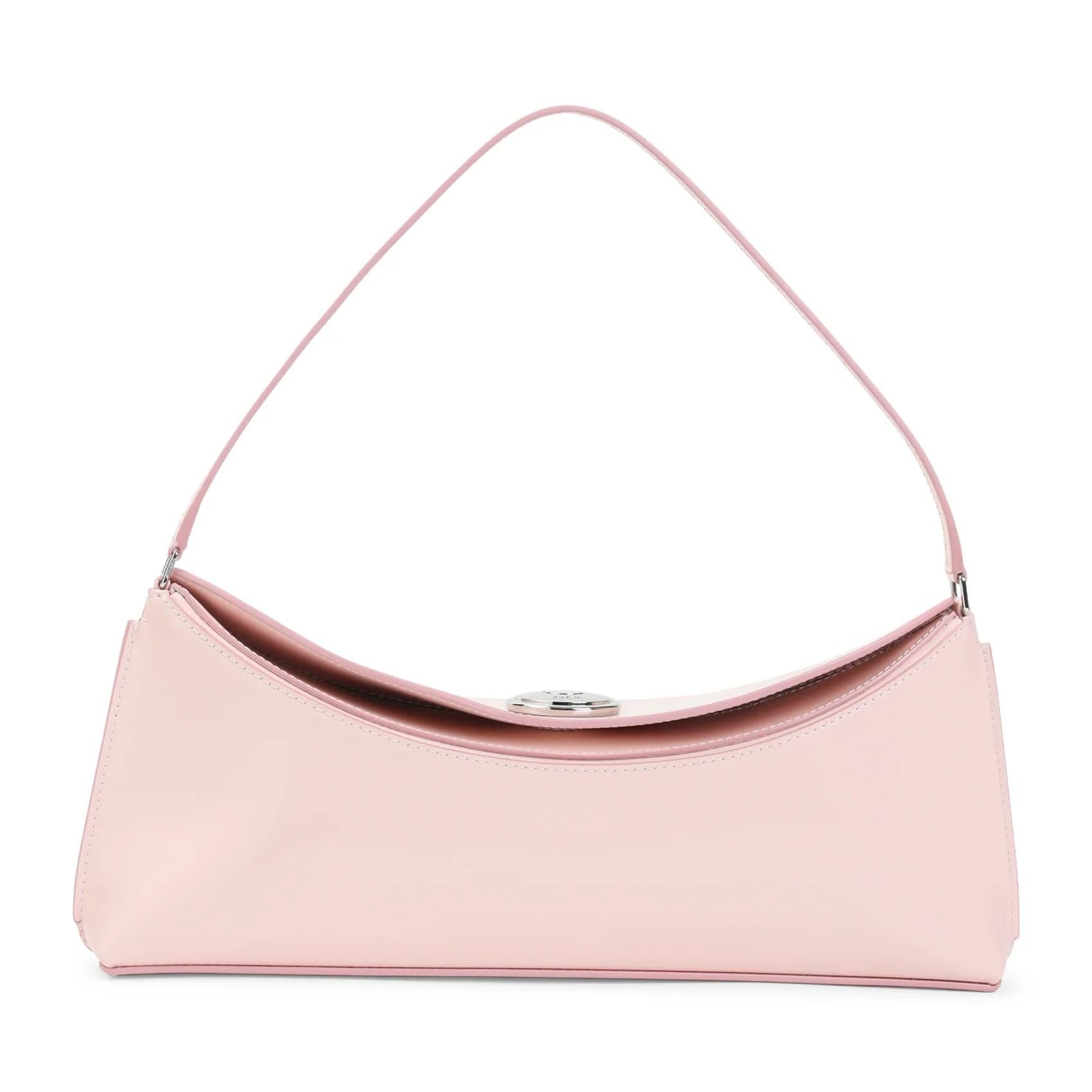 Borsa la ovalo clutch in rosa Jacquemus - donna 