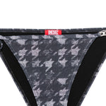 Slip bikini con lacci laterali brigittes-dnm in nero Diesel - donna 