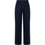 Pantaloni Melrose con ricamo in blu navy Laneus - uomo 