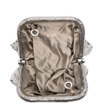 Clutch Venus piccola con cristalli in argento Benedetta Bruzziches - donna 