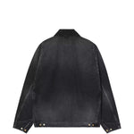Giacca denim con zip in nero Carhartt wip - uomo 