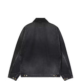 Giacca denim con zip in nero Carhartt wip - uomo 