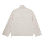 Felpa con zip in grigio ghiaccio Remain - donna 