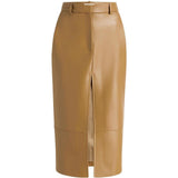 Gonna a matita Winton in marrone Khaite - donna 