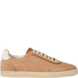 Sneakers in camoscio in beige Brunello cucinelli - uomo 