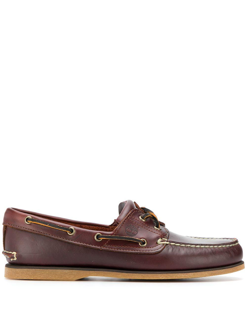 Mocassini boat in marrone Timberland - uomo 