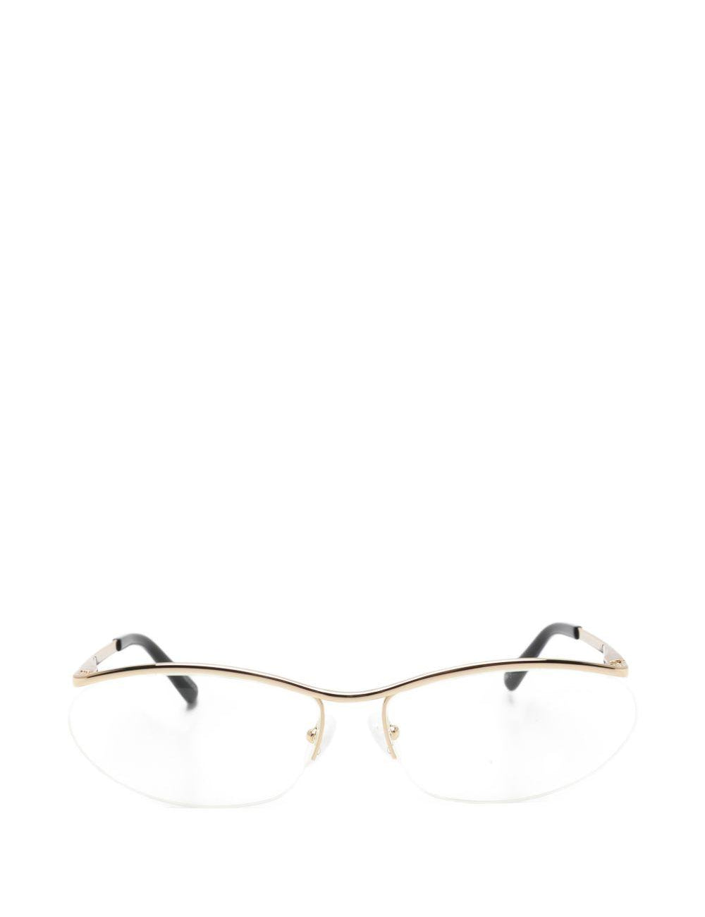 Occhiali Charlotte di Linda Farrow in oro The attico x linda farrow - donna 