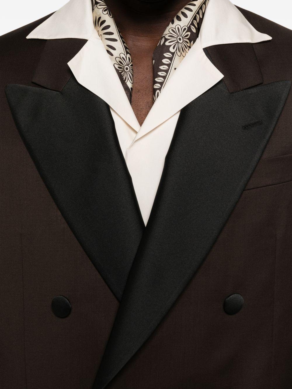 Completo doppiopetto in marrone Lardini - uomo 