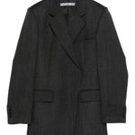 Abito corto stile blazer in nero Alexander wang - donna 