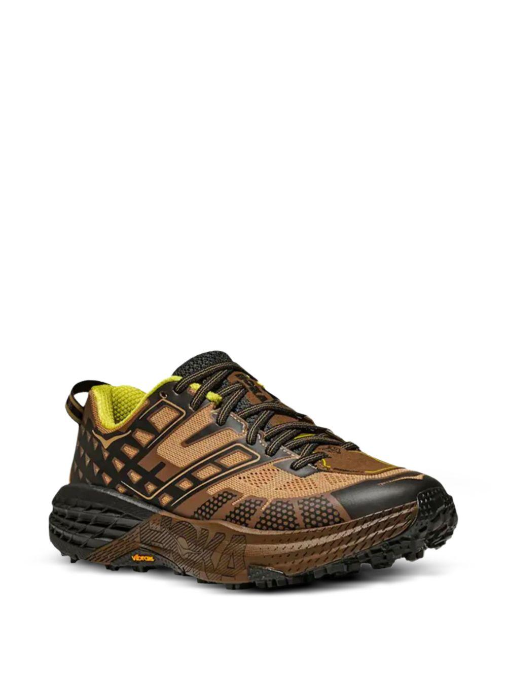 Sneakers speedgoat 2 in nero e arancione Hoka - unisex 