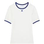T-shirt con logo in bianco Courrèges - donna 