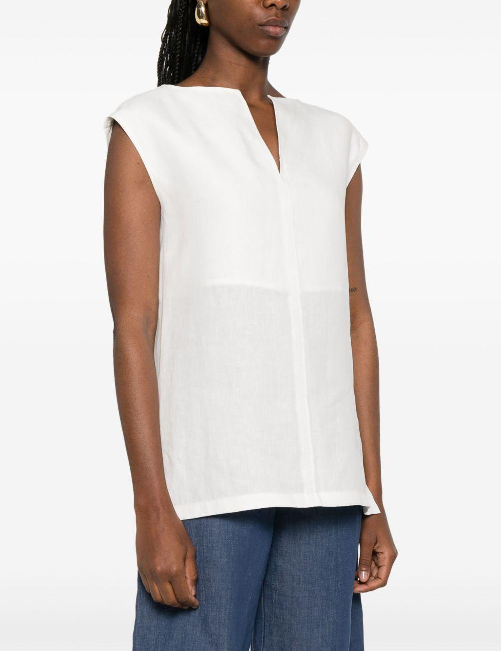 Top Colimbo in bianco Maxmara - donna 