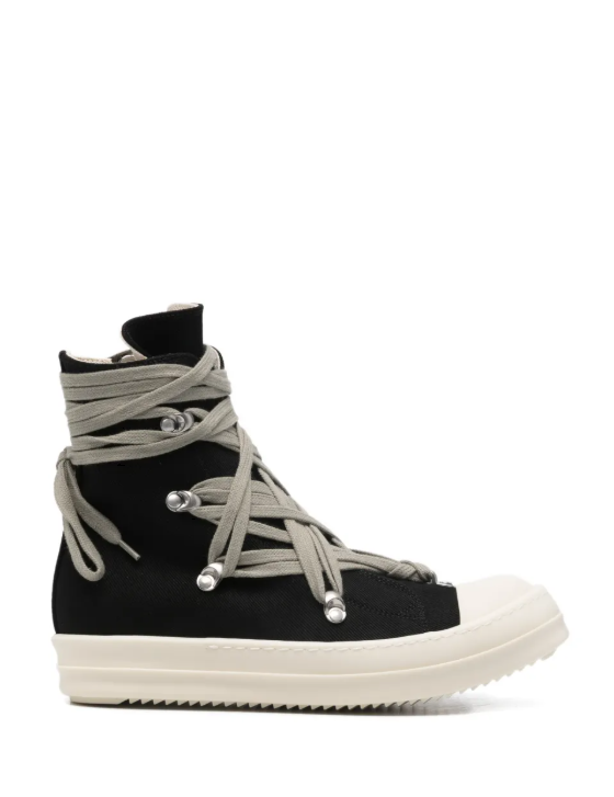 Sneakers megalace in nero Rick Owens Drkshdw - uomo 