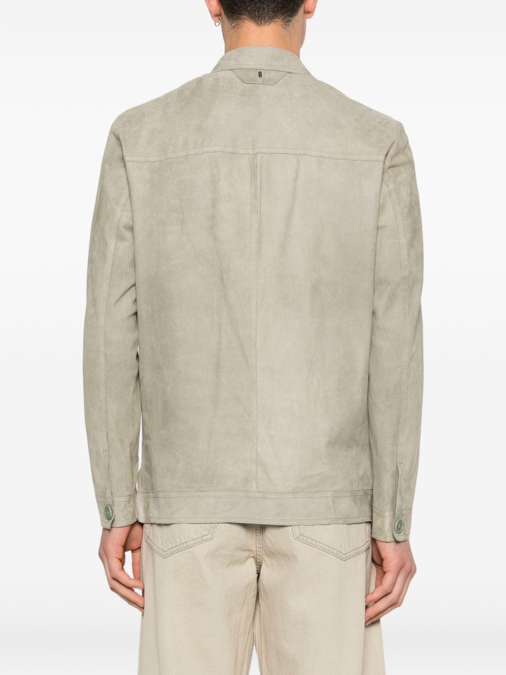 Giacca con tasche applicate in beige Salvatore santoro - uomo 
