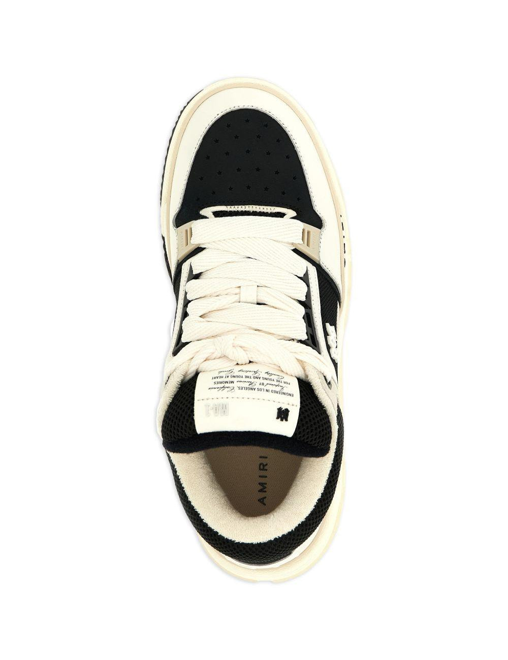 Sneakers MA-1 in bianco e nero 